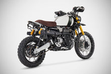 Load image into Gallery viewer, Zard full dual black coated system for Triumph Scrambler 1200 2024-2025 — Euro Motards — view 4