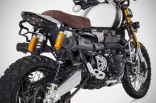 Load image into Gallery viewer, Zard full dual black coated system for Triumph Scrambler 1200 2019-2023 — Euro Motards