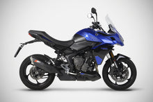 Load image into Gallery viewer, Zard black E5+ slip-on silencer for Triumph Tiger Sport 800 2025 — Euro Motards