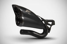 Load image into Gallery viewer, Zard black coated slip-on silencer for Triumph Rocket 3 Storm GT/R 2024-2025 — Euro Motards — view 2