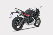 Load image into Gallery viewer, Zard low slip-on silencer carbon cap for Triumph Daytona 675 2013-2016 — Euro Motards — view 2