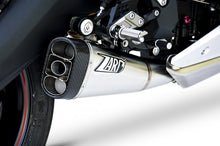 Load image into Gallery viewer, Zard low slip-on silencer carbon cap for Triumph Daytona 675 2013-2016 — Euro Motards — view 3