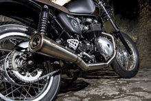 Load image into Gallery viewer, Zard full system 2in1 bad-child silencer for Triumph Bonneville 2008+ FI — Euro Motards — view 2