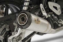 Load image into Gallery viewer, Zard dual slip-on silencers carbon caps for Triumph Speed Twin 2017-2019 — Euro Motards