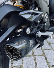 Load image into Gallery viewer, Zard slip-on silencer black carbon cap for Triumph Street Triple 765 2020-2021 — Euro Motards — view 4