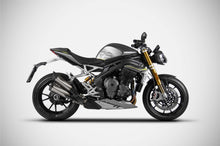 Load image into Gallery viewer, Zard slip-on titanium silencer for Triumph Speed Triple RR RS 1200 2021-2022 — Euro Motards — view 3