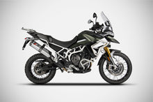 Load image into Gallery viewer, Zard slip-on silencer carbon cap for Triumph Tiger 900 2020-2021 — Euro Motards