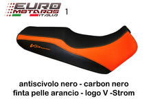 Load image into Gallery viewer, Suzuki Vstrom DL 650 04-11 &amp; DL 1000 02-13 TPZ Casoria Carbon Seat Cover