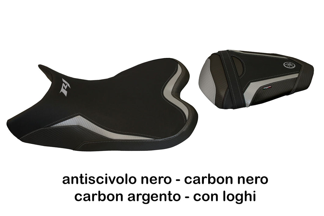 Yamaha R1 2009-2014 Tappezzeria Italia Dallas-3 Seat Cover Anti-Slip 6 Colors