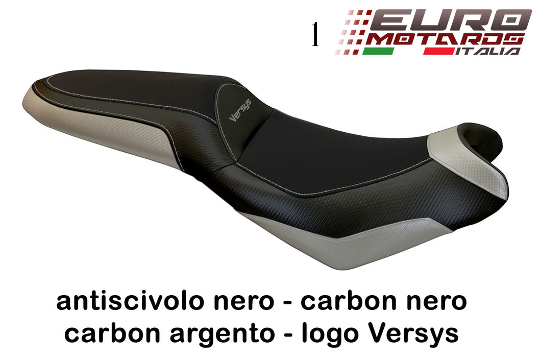 Kawasaki Versys 650 2006-2018 Tappezzeria Italia Elba-2 Seat Cover New
