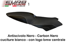 Load image into Gallery viewer, BMW K1200S K1300S TPZ Lariano Total Black Seat Cover Multi Colors New