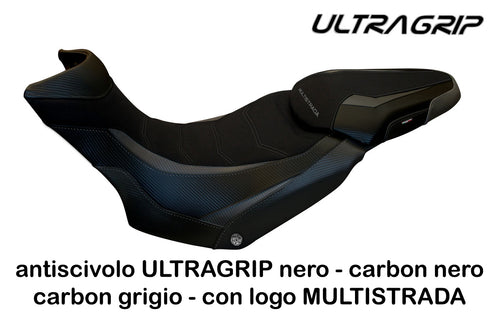Ducati Multistrada 1200 Enduro 2016-2018 Tappezzeria Lux-1 Seat Cover Ultra-Grip