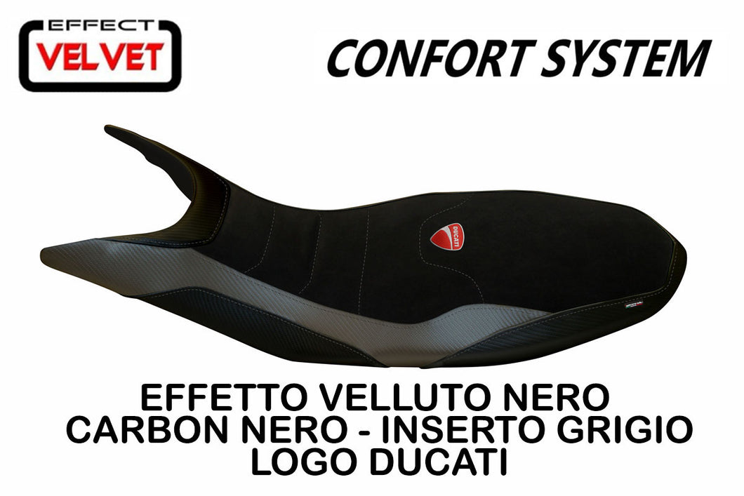Ducati Hypermotard 821 939 Tappezzeria Italia Megara-1 Comfort Foam Seat Cover