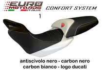 Load image into Gallery viewer, Ducati Multistrada 1200 1260 2015-2018 Tappezzeria Noto3 Comfort Foam Seat Cover