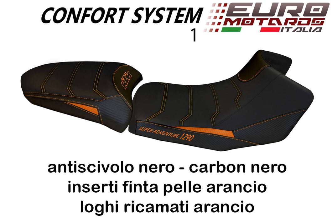 KTM Super Adventure 1290 Tappezzeria Panarea Comfort Foam Seat Cover Customized