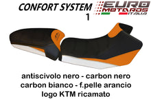 Load image into Gallery viewer, KTM Super Adventure 1290 Tappezzeria Panarea-Special Comfort Foam Seat Cover