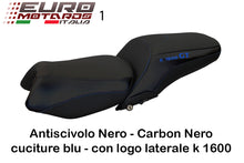 Load image into Gallery viewer, BMW K1600GT 2011-2018 TPZ Italia Total Black Seat Cover Multi Colors New