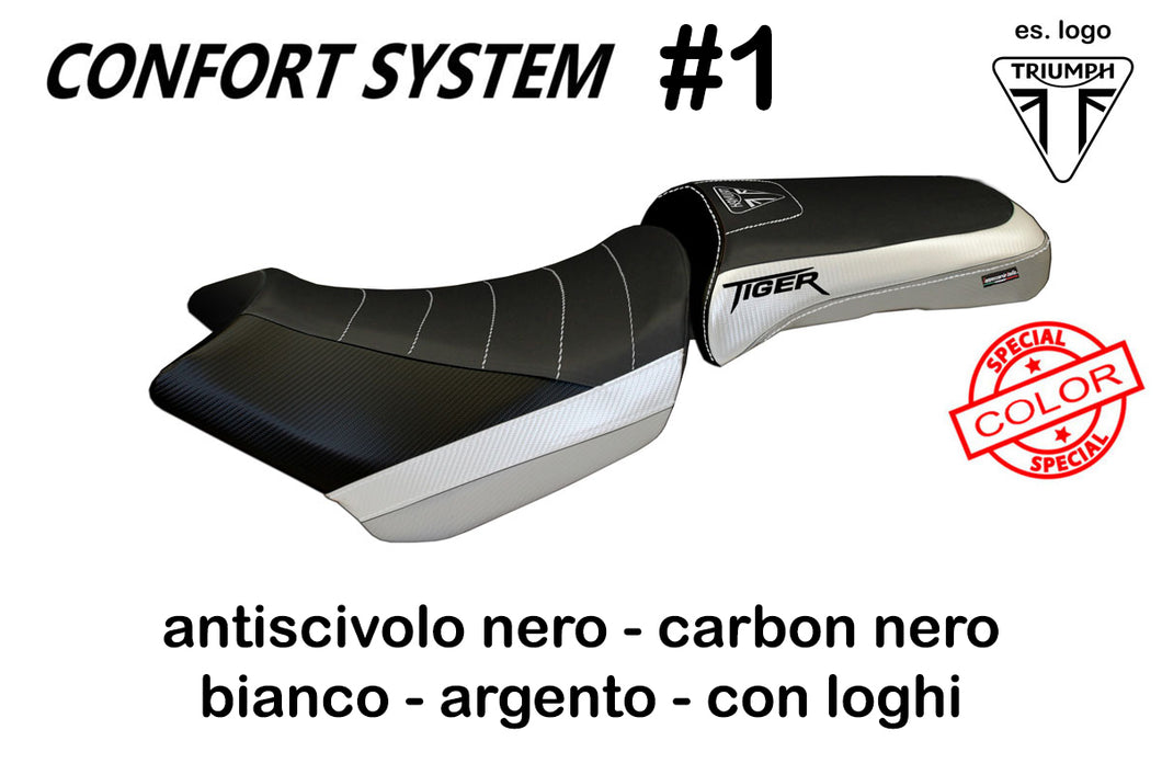 Triumph Tiger 1200 Explorer XC Tappezzeria Comfort Foam Seat Cover Venezia New