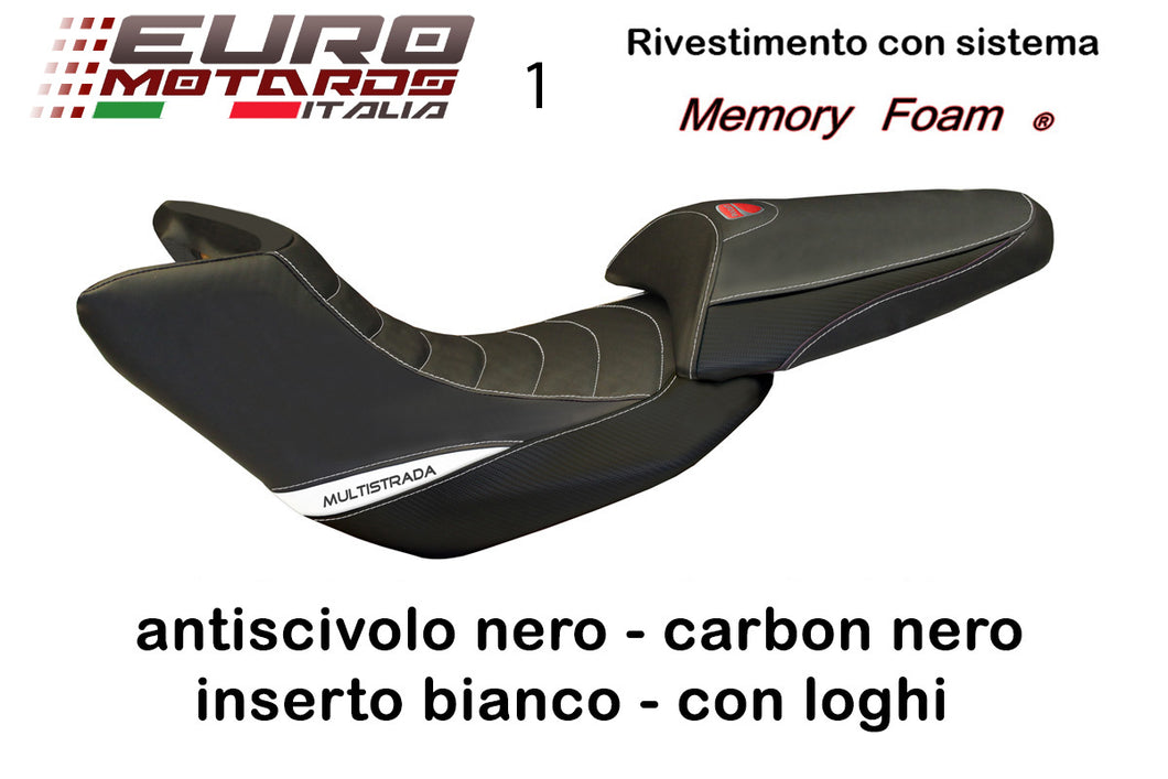Ducati Multistrada 1200 2012-2014 Tappezzeria Stefano Comfort Foam Seat Cover