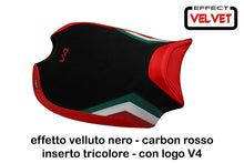 Load image into Gallery viewer, Ducati Panigale V4 2018 Tappezzeria Italia Wels-2 Seat Cover Velvet Effect New