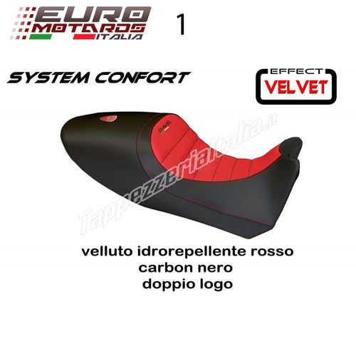 Ducati Diavel 2011-2014 Tappezzeria Arezzo Velvet Specia Comfort Foam Seat Cover