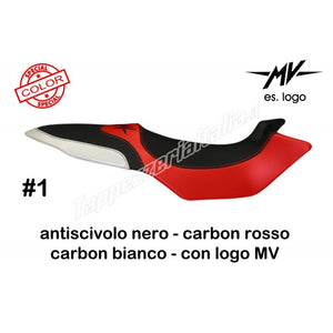 MV Agusta Brutale 675 800 2012-2016 Tappezzeria Italia Seat Cover Biella Special
