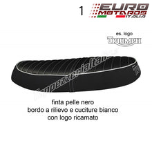 Load image into Gallery viewer, Triumph Scrambler / Bonneville 2006-2015 TPZ Italia Seat Cover Line New