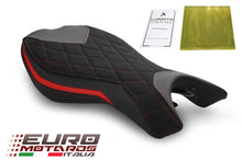 Load image into Gallery viewer, Luimoto Diamond Suede Rider Seat Cover 2 Colors For Triumph Daytona 675 2013-17