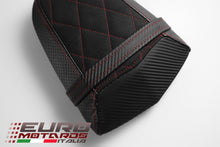 Load image into Gallery viewer, Luimoto Diamond Suede Seat Covers Set 2 Colors For Triumph Daytona 675 2013-2017