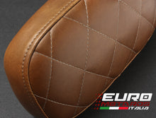 Load image into Gallery viewer, Luimoto Vintage sissy bar pad cover for Triumph Scrambler 2006-2015 — Euro Motards