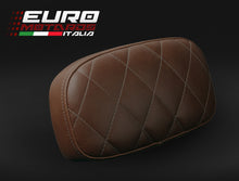 Load image into Gallery viewer, Luimoto Vintage sissy bar pad cover for Triumph Scrambler 2006-2015 — Euro Motards