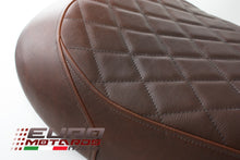 Load image into Gallery viewer, Luimoto Vintage Diamond Seat Covers Front &amp; Rear Triumph Street Scrambler