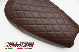 Luimoto Vintage Diamond Seat Covers Front & Rear Triumph Street Scrambler