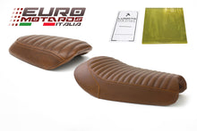 Load image into Gallery viewer, Luimoto Vintage Classic Seat Covers Front &amp; Rear For Triumph Street Scrambler