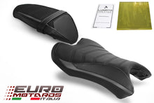 Load image into Gallery viewer, Luimoto R-Cafe Suede Seat Covers Set New For Triumph Street Triple 765 2017-2020