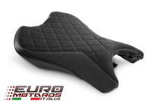 Load image into Gallery viewer, Luimoto Diamond Suede Seat Cover For Rider For Triumph Street Triple 765 2017-20