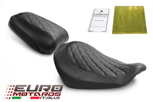 Load image into Gallery viewer, Luimoto Vintage Diamond Seat Covers Set For Triumph Thunderbird Storm 2010-2017