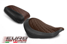Load image into Gallery viewer, Luimoto Vintage Diamond Seat Covers Set For Triumph Thunderbird Storm 2010-2017