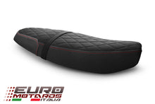 Load image into Gallery viewer, Luimoto Diamond Suede Seat Covers Set 3 Colors For Triumph Speed Twin 2019-2020