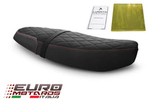 Load image into Gallery viewer, Luimoto Diamond Suede Seat Covers Set 3 Colors For Triumph Speed Twin 2019-2020