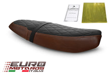 Load image into Gallery viewer, Luimoto Diamond Suede Seat Covers Set 3 Colors For Triumph Speed Twin 2019-2020