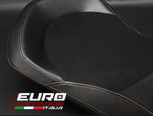 Load image into Gallery viewer, Luimoto Suede Tec-Grip Seat Covers Front and Rear New For KTM 690 Duke 2012-2015