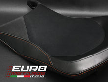 Load image into Gallery viewer, Luimoto Suede Tec-Grip Seat Covers Front and Rear New For KTM 690 Duke 2012-2015