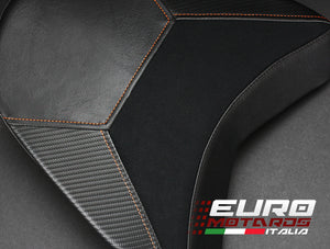 Luimoto Suede Tec-Grip Seat Covers Front and Rear New For KTM 690 Duke 2012-2015