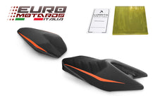 Load image into Gallery viewer, Luimoto Suede Tec-Grip Seat Cover Set New For KTM Duke 125 250 390 2017-2020