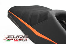Load image into Gallery viewer, Luimoto Suede Tec-Grip Seat Cover Set New For KTM Duke 125 250 390 2017-2020