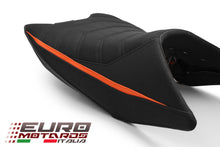 Load image into Gallery viewer, Luimoto R Suede/Tec-Grip Seat Covers Set 2 Colors New For KTM Duke 690 2016-2019