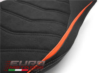 Load image into Gallery viewer, Luimoto R Suede/Tec-Grip Rider Seat Cover 2 Colors For KTM Duke 690 2016-2019