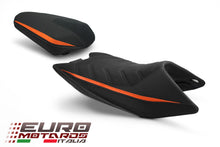 Load image into Gallery viewer, Luimoto R Suede/Tec-Grip Seat Covers Set 2 Colors New For KTM Duke 690 2016-2019