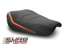 Load image into Gallery viewer, Luimoto R-Cafe Suede &amp; Tec-Grip Seat Cover Rider For KTM 1290 Super Duke R 20-21